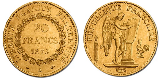 20 francs genie